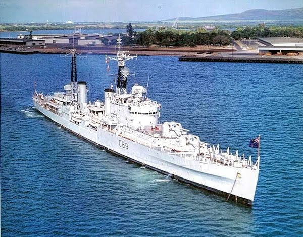 HMNZS Royalist in Guam